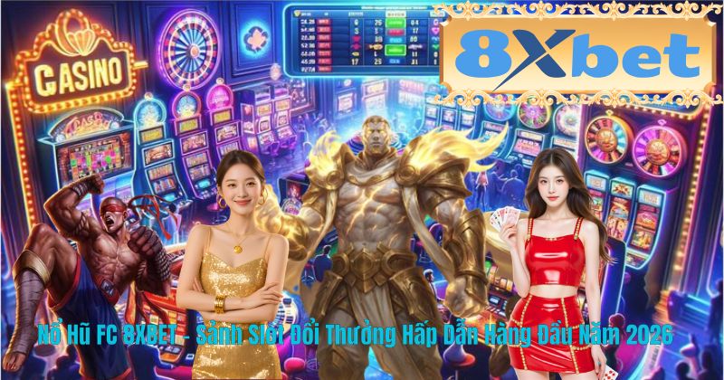 Nổ Hũ FC 8XBET – Sảnh Slot Đổi Thưởng Hấp Dẫn Hàng Đầu Năm 2026